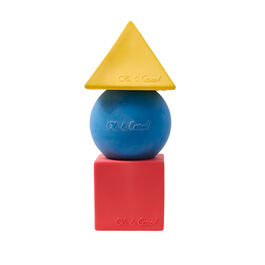 Bauhaus inspired geometric teether blocks